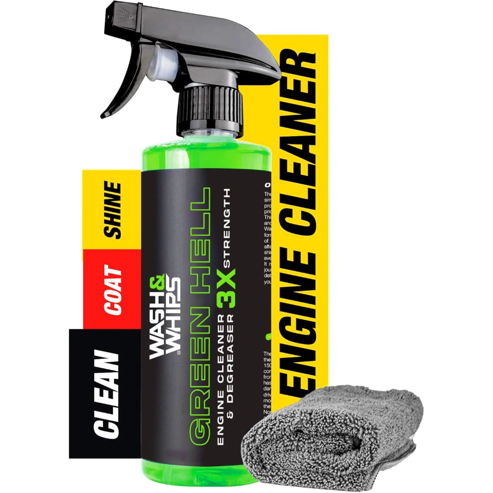 WASH & WHIPS WASH & WHIPS Green Hell Engine Cleaner & Degreaser