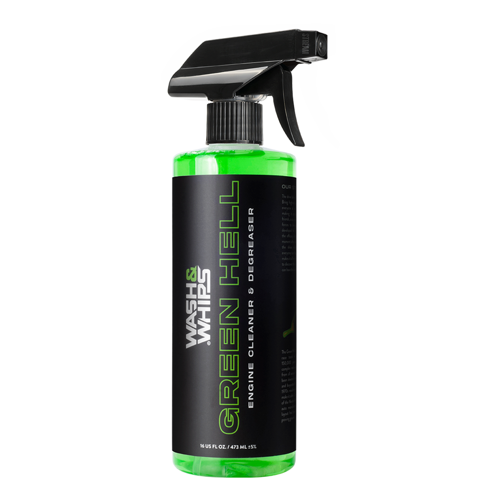WASH & WHIPS Green Hell Engine Cleaner & Degreaser