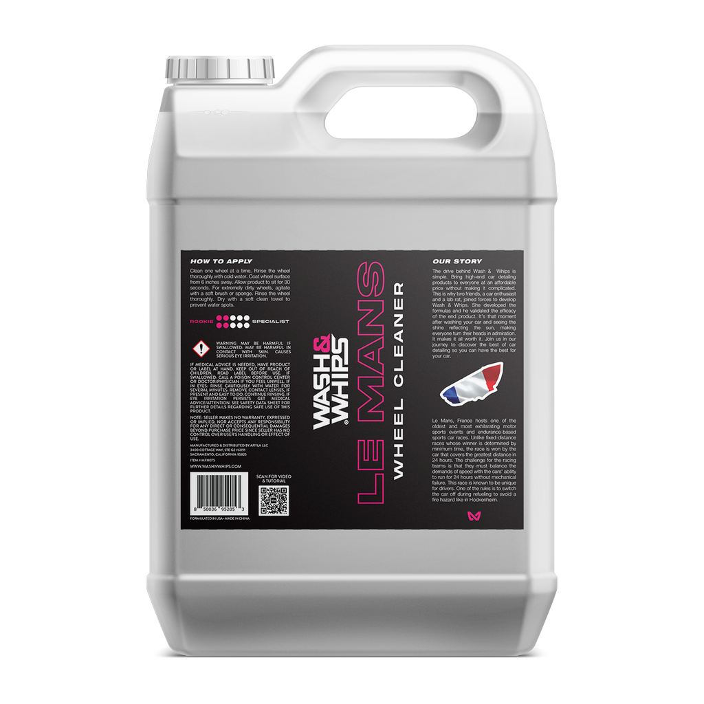 WASH & WHIPS Le Mans Wheel Cleaner
