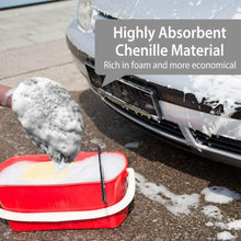 Load image into Gallery viewer, WASH &amp; WHIPS Microfiber Chenille Car Cleaning Mitt - 2pk