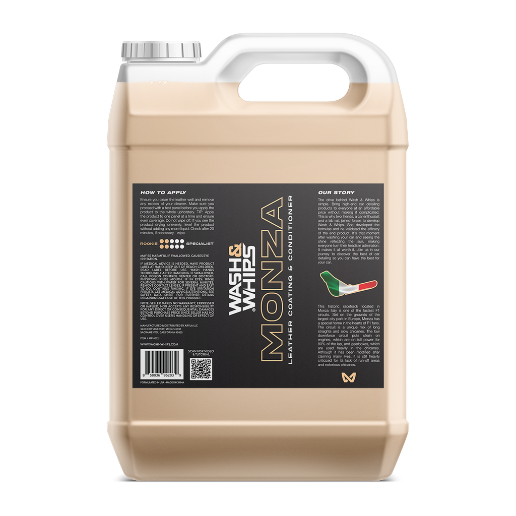 WASH & WHIPS Monza Leather Coating & Conditioner