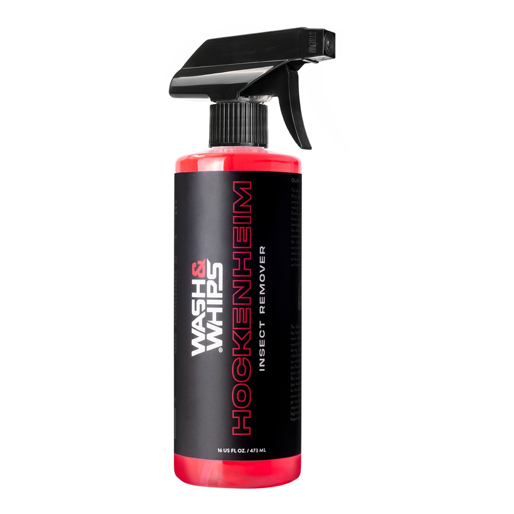 WASH & WHIPS MotoPro Motorcycle Detailing Kit - Bug Remover, Leather Care, Ceramic Spray