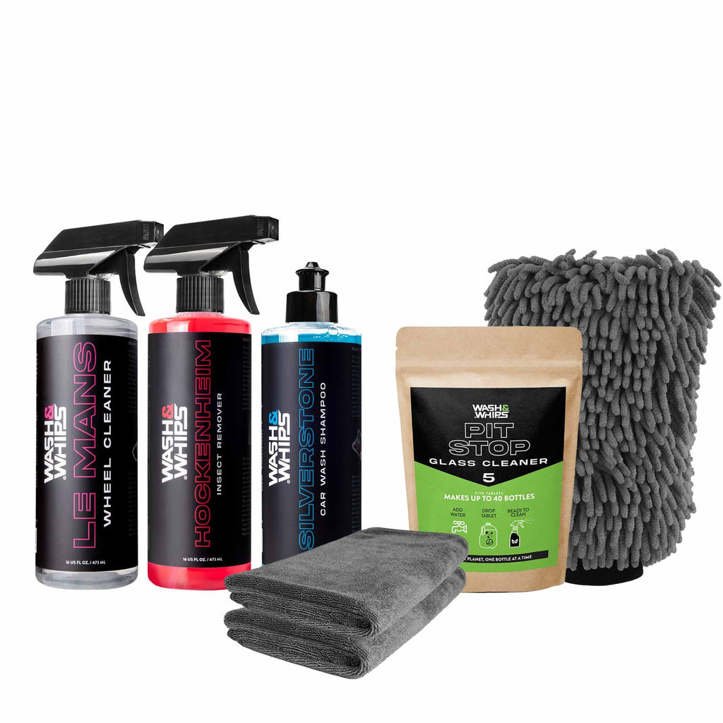 WASH & WHIPS New Car Care Kit
