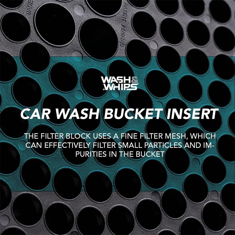 WASH & WHIPS WASH & WHIPS Pit Stop Particle Interceptor - Fits 5 / 3.5 G Buckets