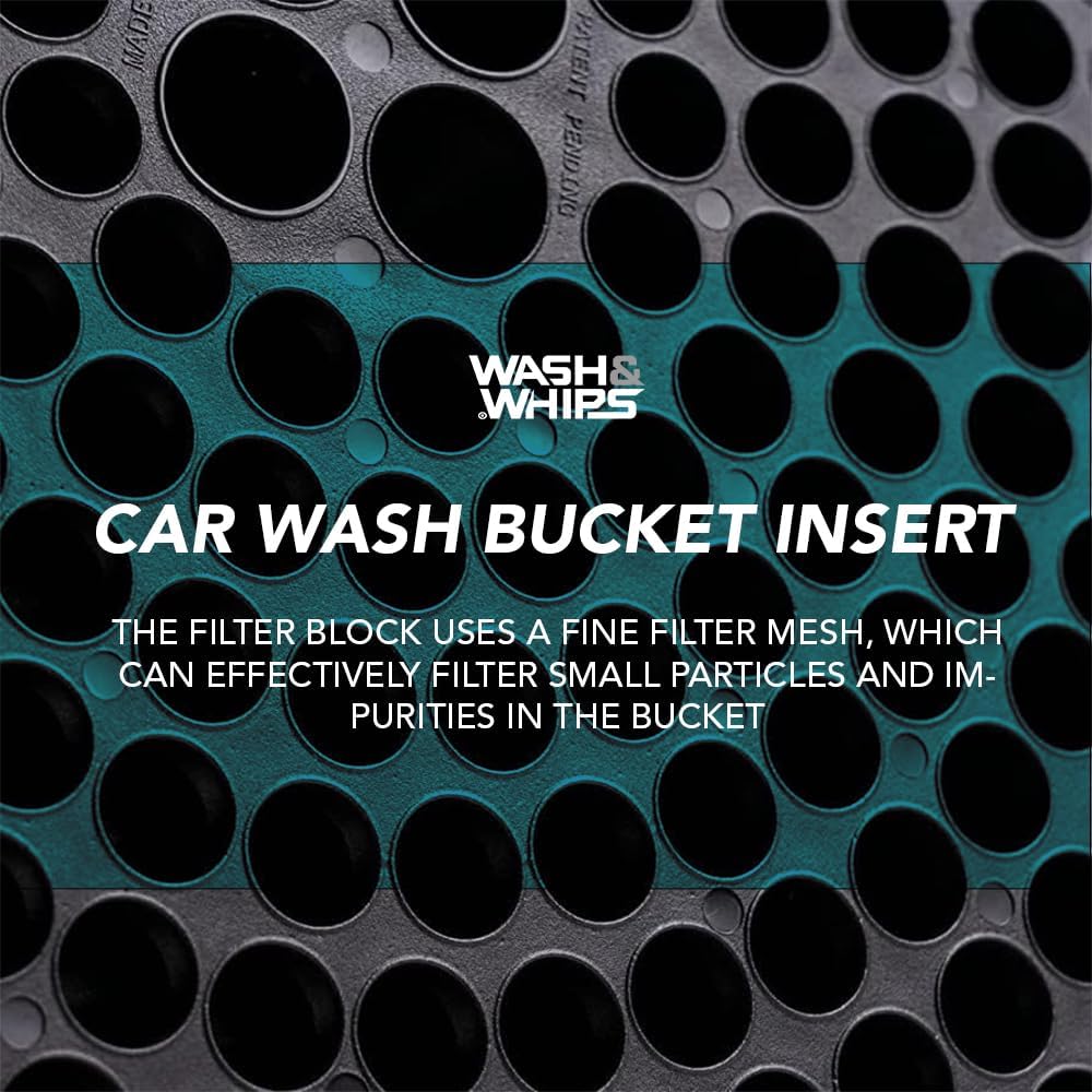 WASH & WHIPS Pit Stop Particle Interceptor - Fits 5 / 3.5 G Buckets