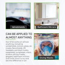 Load image into Gallery viewer, WASH &amp; WHIPS SF45 Anti-Fog For Car Windshields