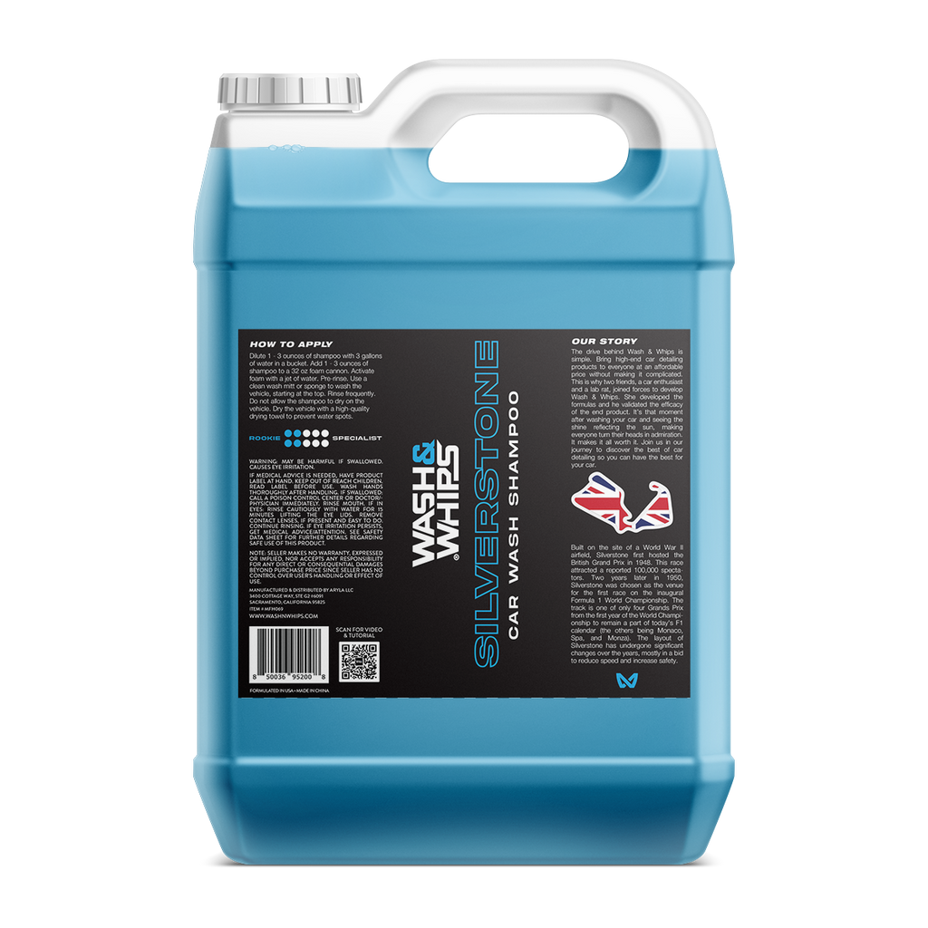 WASH & WHIPS Silverstone Car Wash Shampoo
