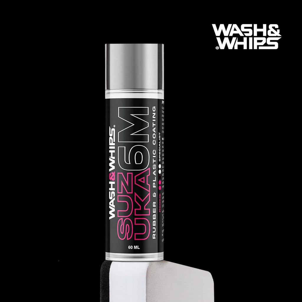 WASH &  WHIPS Suzuka 6M Rubber & Plastic Coating, 60ml