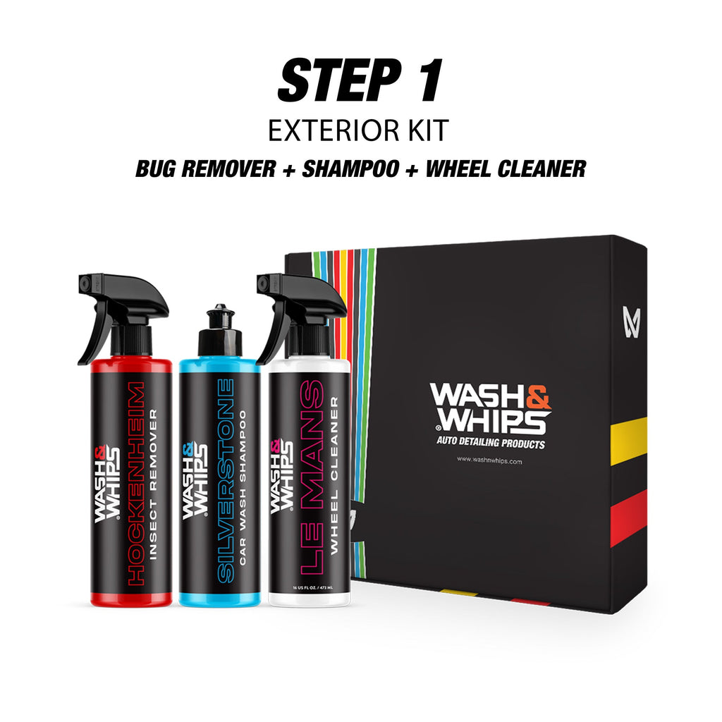 WASH & WHIPS WASH - Exterior Car Wash Kit (Step 1)