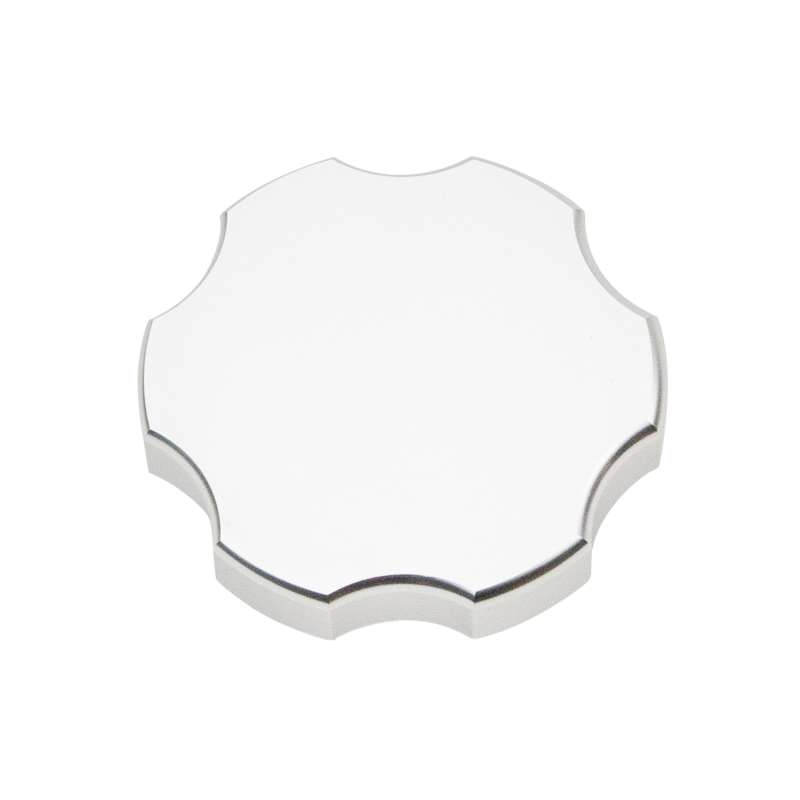 WCFab 18-20 PSI coolant tank cap full view clear anodized