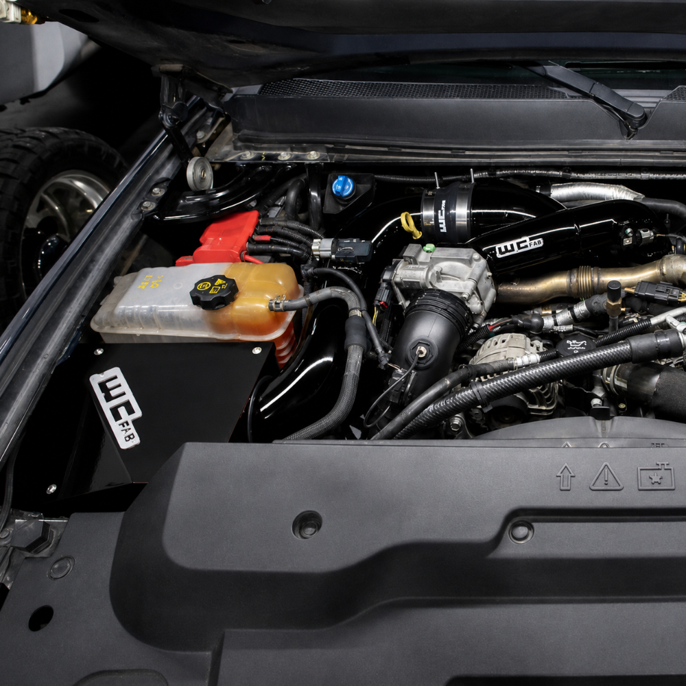 WCFab WCF100304-GB 4 inch Stage 2 intake kit for 2011-2016 LML Duramax