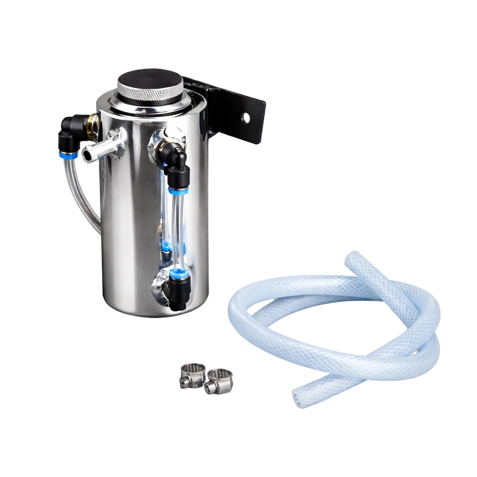 Weapon R 18 fl oz Polished Coolant Catch Can Weapon R WPN826-211-101