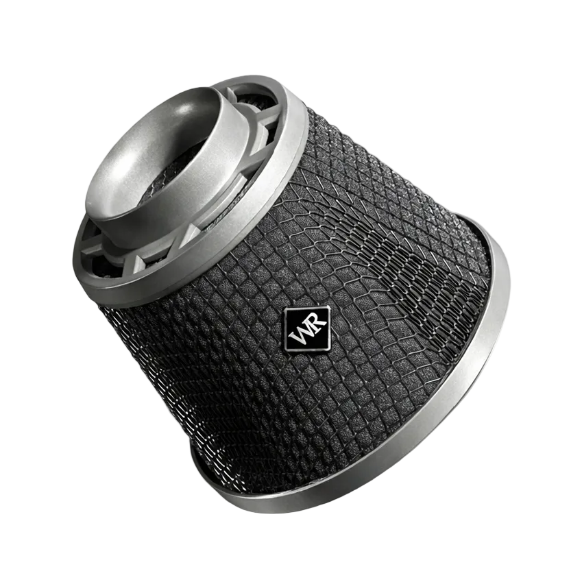 Weapon R Air Filter 4in Inlet / 10in Tall / 6.5in Wide - Gunmetal Cage / Black Foam Weapon R WPN710-110-112