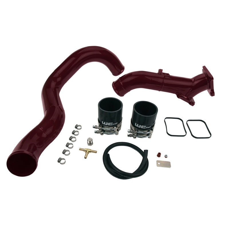 Wehrli 01-04 Chevrolet 6.6L LB7 Duramax 3in Y-Bridge Kit - Gloss Black - Black Ops Auto Works