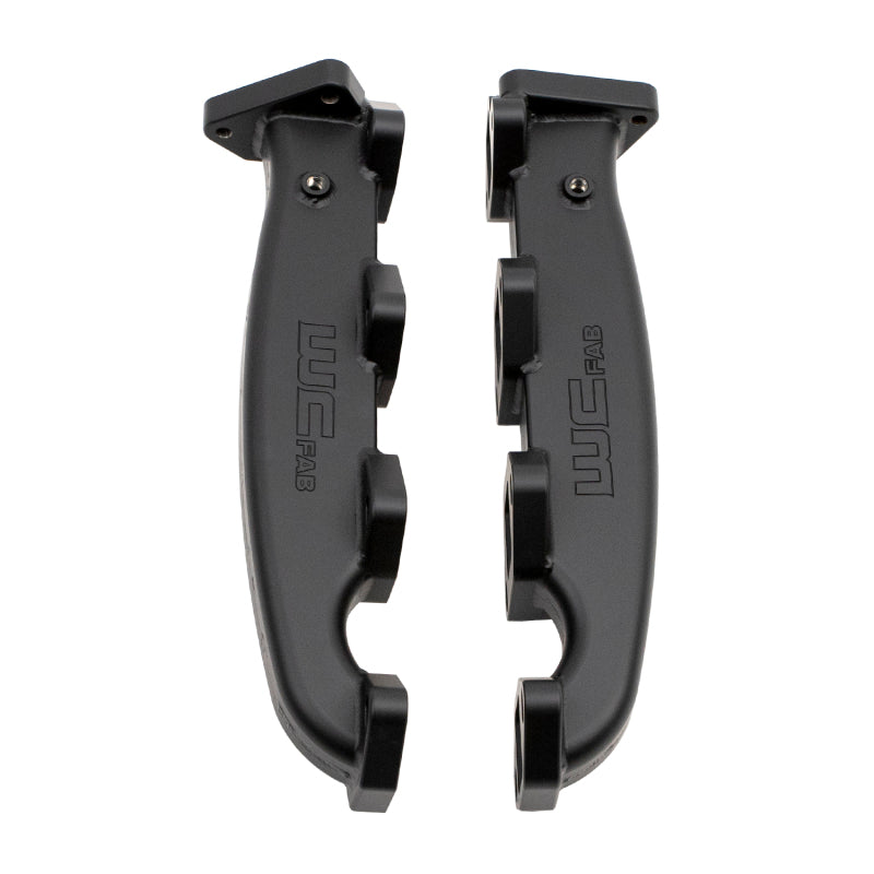 Wehrli 01-16 Chevrolet Duramax Exhaust Manifold Kit w/ Gaskets & Hardware - Black Ops Auto Works