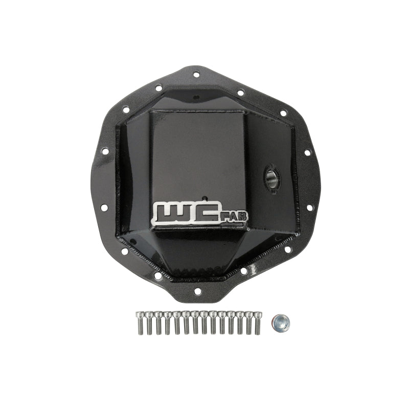 Wehrli 01-19 Chevrolet Duramax/03-19 Dodge Cummins 11.5in AAM Rear Diff. Cover - Gloss Black - Black Ops Auto Works