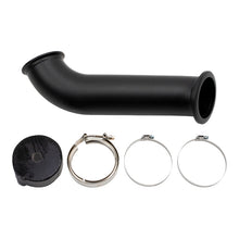 Load image into Gallery viewer, Wehrli 04.5-07 Dodge Ram Cummins 4in Down Pipe - w/High Mount S400 Turbo &amp; 2nd Gen Manifold - Black Ops Auto Works