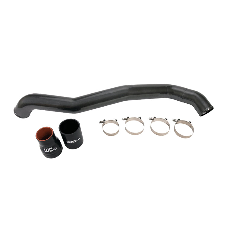 Wehrli 11-16 Chevrolet 6.6L LML Duramax Driver Side 3in Intercooler Pipe - Gloss White - Black Ops Auto Works