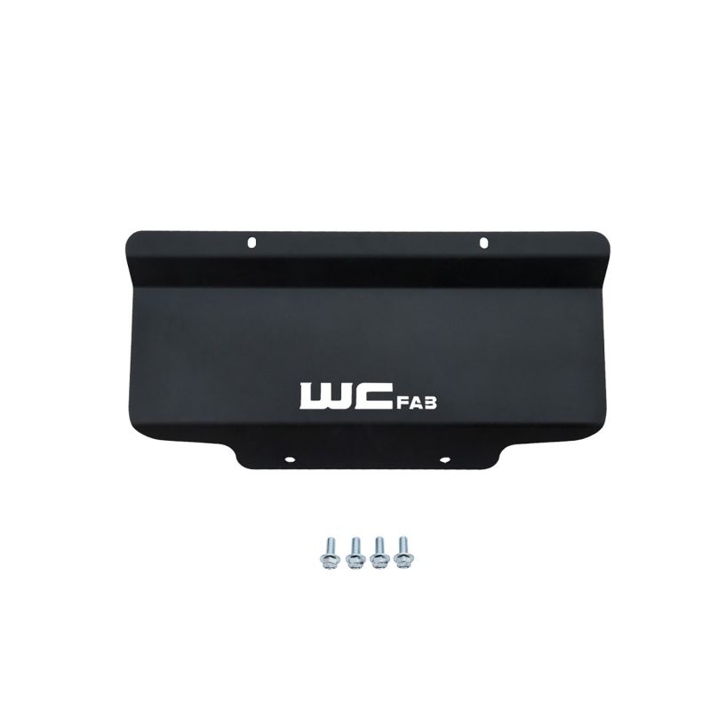 Wehrli 11-19 GM Duramax 6.6L Lower Splash Shield Kit - Fine Texture Black - Black Ops Auto Works