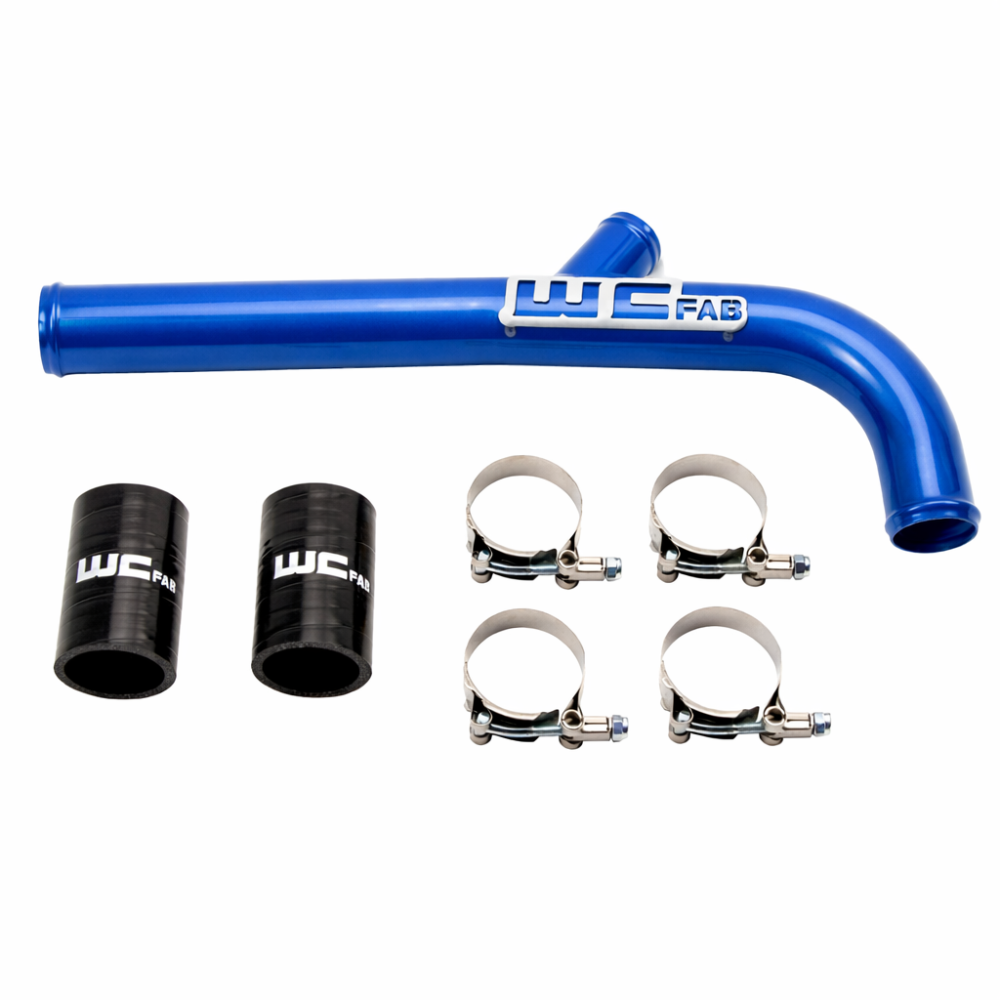 Wehrli Wehrli 13-15 Dodge Cummins 6.7L w/Dual Radiator Upper Coolant Pipe - Bengal Blue