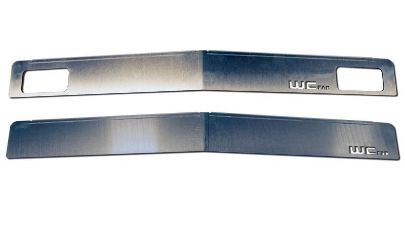 Wehrli 15-19 Chevrolet 2500/3500 Front Bumper Valance Filler Panel Kit w/Tow Hooks - Raw Finish - Black Ops Auto Works