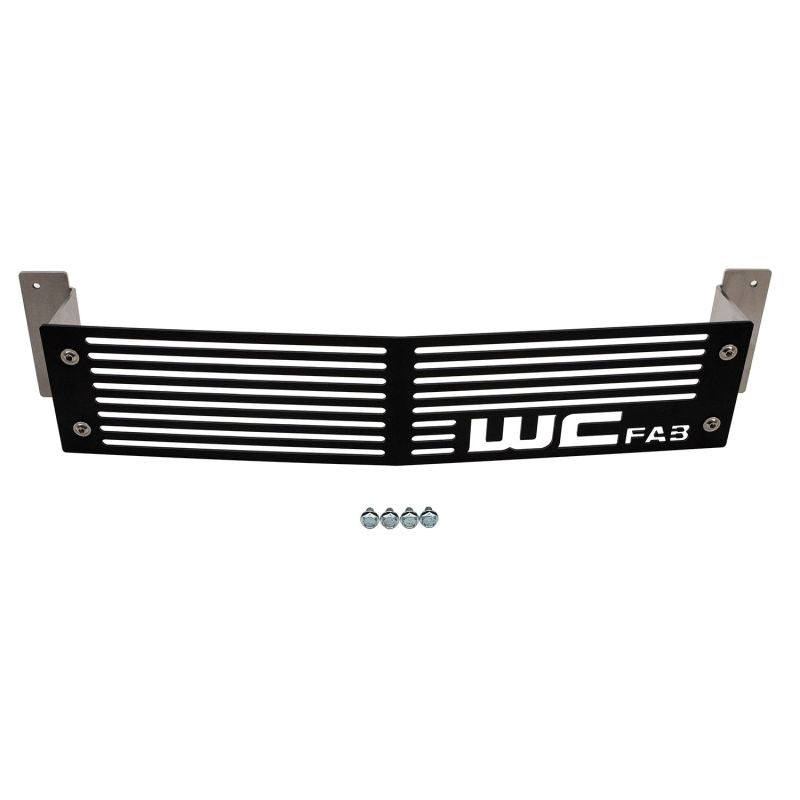 Wehrli 15-19 Chevrolet Silverado HD 6.6L LML/L5P Duramax Bumper Grille - Gloss Black - Black Ops Auto Works