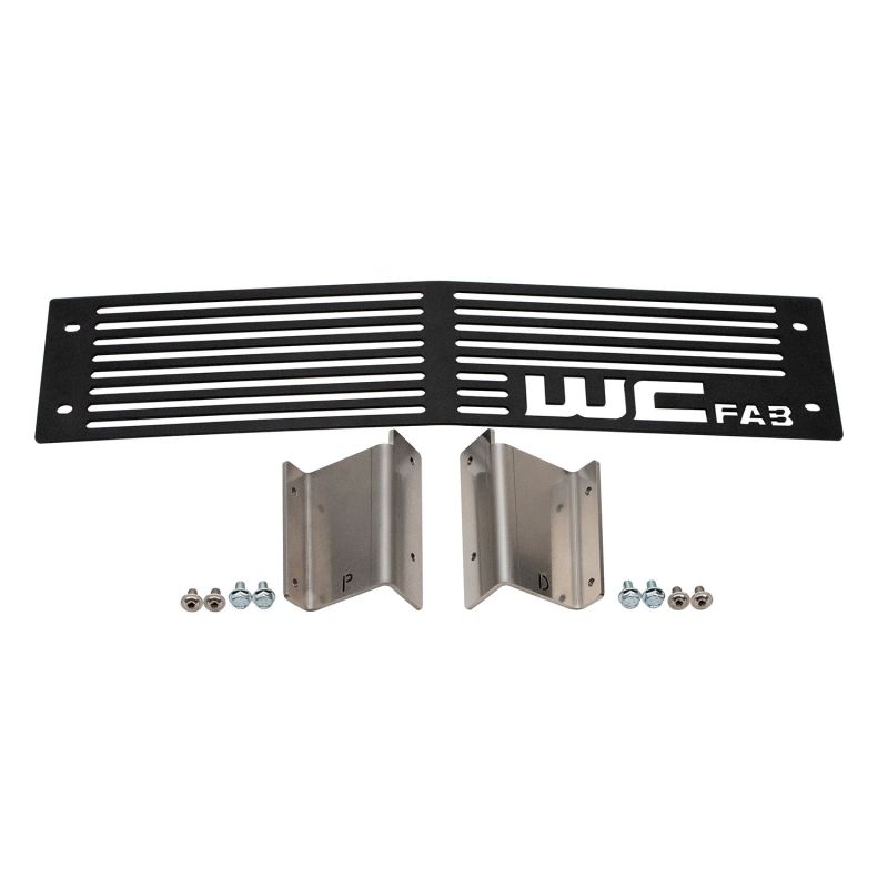 Wehrli 15-19 Chevrolet Silverado HD 6.6L LML/L5P Duramax Bumper Grille - Gloss Black - Black Ops Auto Works