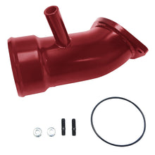 Load image into Gallery viewer, Wehrli 17-19 Chevrolet 6.6L L5P Duramax 3.5in Intake Horn w/PCV Port - WCFab Red - Black Ops Auto Works