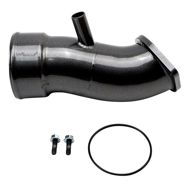 Wehrli 20-24 Chevrolet 6.6L L5P Duramax 3.5in Intake Horn w/PCV Port - Gloss Black - Black Ops Auto Works