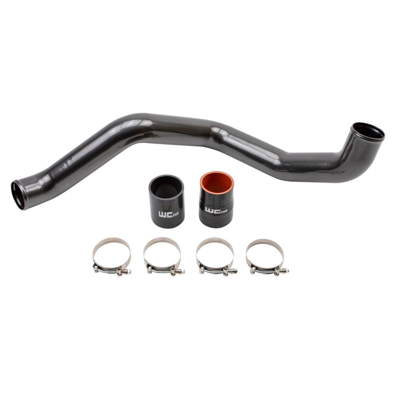 Wehrli 20-24 Chevrolet 6.6L L5P Duramax Driver Side 3in Intercooler Pipe - Gloss White - Black Ops Auto Works