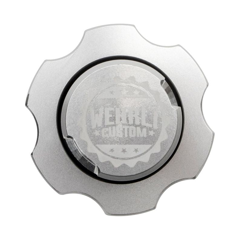 Wehrli 2001+ GM Duramax LB7/LLY/LBZ/LMM/LML/L5P Billet Oil Fill Cap - Clear Anodized - Black Ops Auto Works