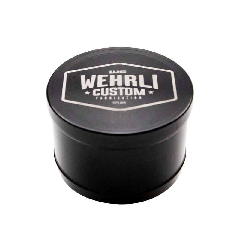 Wehrli 2017-2024 Chevrolet 6.6L L5P Duramax Intake Resonator Delete Plug - Black Anodized - Black Ops Auto Works