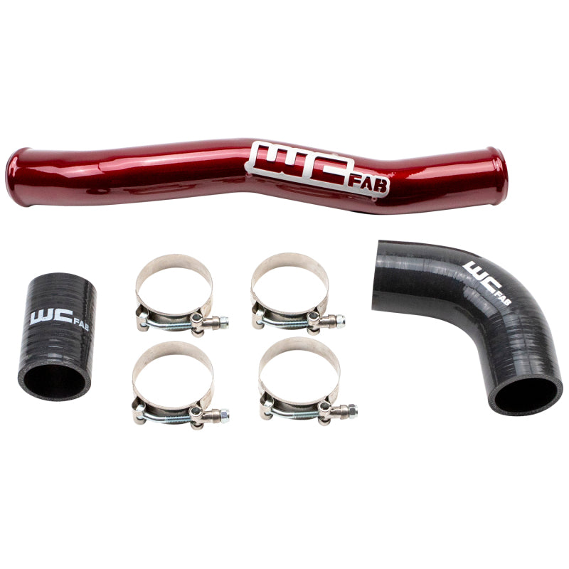 Wehrli Wehrli 2020-2024 Chevrolet 6.6L L5P Duramax Upper Coolant Pipe - WCFab Red