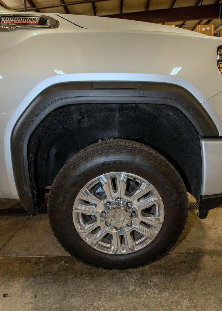 Wehrli 2020+ GMC 2500/3500HD Fender Flare Marker Light Delete Kit w/o Logo - Fine Texture Black - Black Ops Auto Works