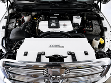 Load image into Gallery viewer, Wehrli gloss white aluminum radiator shroud for 2013-2018 Ram 6.7L Cummins engine bay upgrade