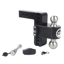 Load image into Gallery viewer, Weigh Safe Weigh Safe 180 Hitch 6in Drop Hitch &amp; 2in Shank (10K/12.5K GTWR) w/WS05 - Black Cerakote