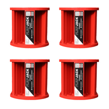Load image into Gallery viewer, Weigh Safe WSFJ-4 Flap Jack Block four-pack with carrying bag