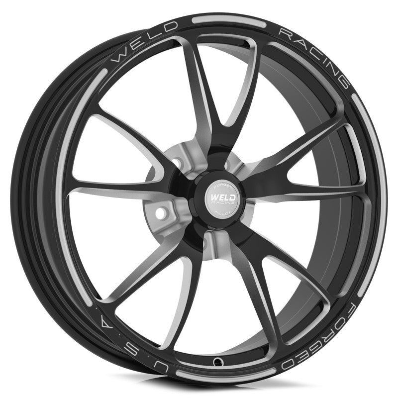 Weld Full Throttle 1-Piece 15x3.5 / Strange Spindle MT / 1.75in. BS Black Wheel - Non-Beadlock - Black Ops Auto Works