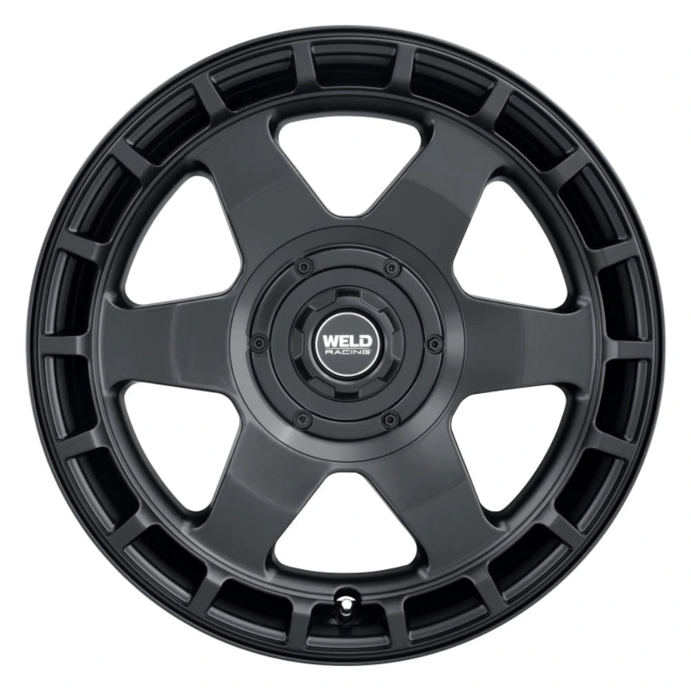 Weld Off-Road Ridge 17x9 - 6x135 / 6x139.7 BP - ET-12 - 106.1mm CB - Satin Black Wheel - Weld W14879098450