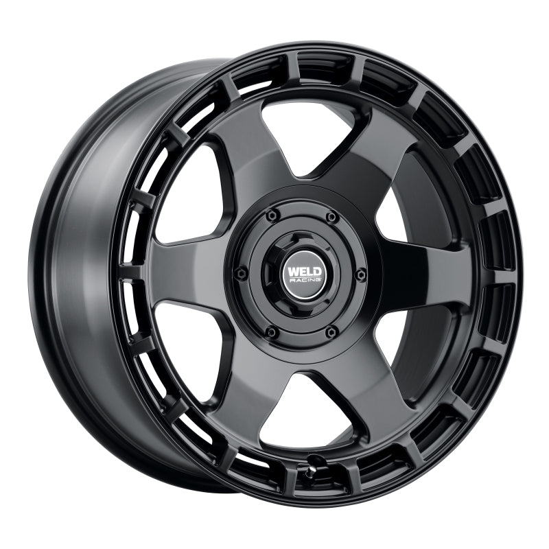 Weld Off-Road Ridge 20x9 Satin Black wheel with 6x135 and 6x139.7 bolt patterns