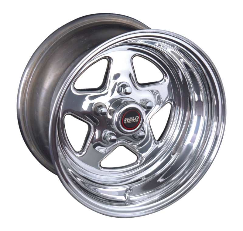 Weld ProStar 15x8 / 5x4.75 BP / 4.5in. BS Polished Wheel - Non-Beadlock - Black Ops Auto Works