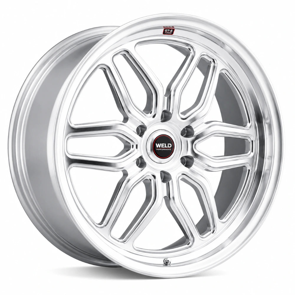 Weld Weld Racing 22x9.5 Laguna 6 6x135 ET25 BS6.23 Gloss Silver Machine 87.1