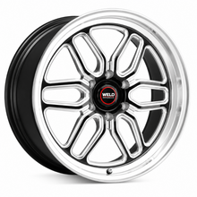 Load image into Gallery viewer, Weld Racing Laguna 6 Drag 20x7 6x139.7 gloss black milled wheel