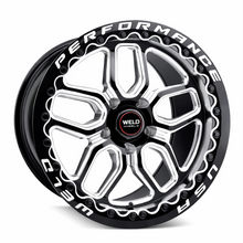 Load image into Gallery viewer, Weld Racing Laguna Bead Lock 17x10 wheel full view Gloss Black MIL