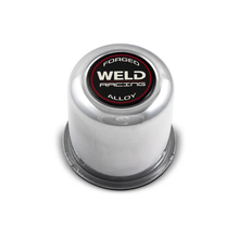 Load image into Gallery viewer, Weld Racing P605-5093 polished four lug push through center cap