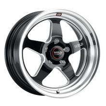 Load image into Gallery viewer, Weld Racing S155 Ventura 18 by 11 gloss black milled wheel