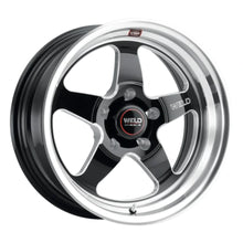 Load image into Gallery viewer, Weld Racing S155 Ventura 18 by 11 gloss black milled wheel