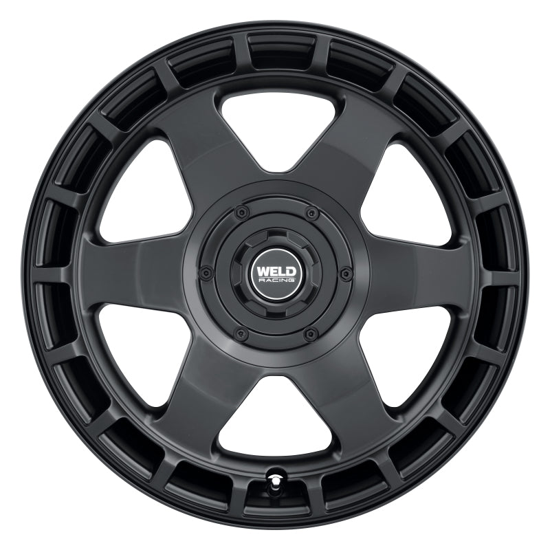 Weld Ridge 17x9 off-road wheel with ET-12 offset and 78.1mm center bore