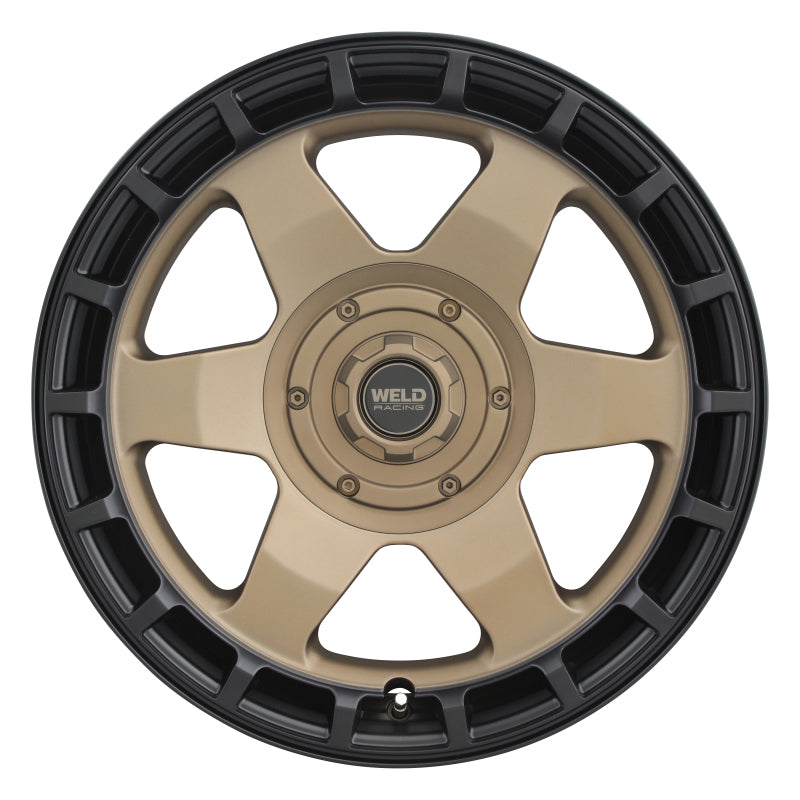 Weld Ridge 20x9 Satin Bronze and Black Ring wheel for Ford Super Duty 8x170 trucks