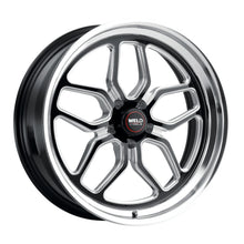 Load image into Gallery viewer, Weld Weld S107 22X10.5 Laguna 5X127 ET13 BS6.25 Gloss Black MIL Dia 78.1